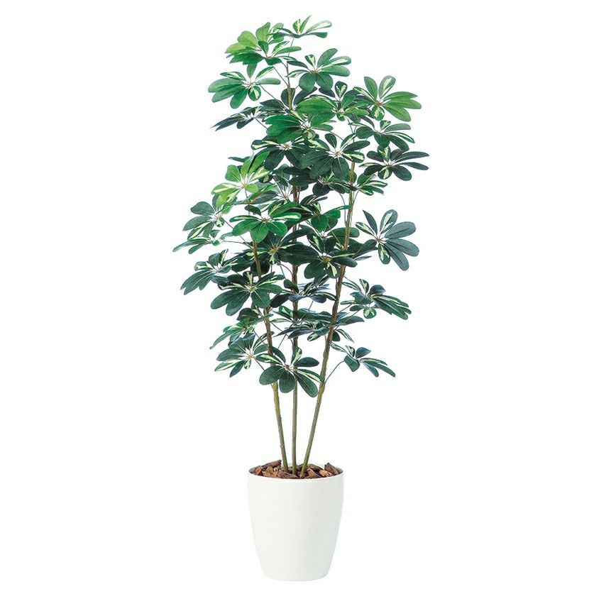 観葉植物 人工 樹木 シェフレラ 高さ1500mm Mサイズ 鉢:RP-265 完成品