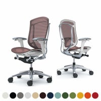 CC81BW | コンテッサ セコンダ ハイバック 座メッシュ アジャストアーム ポリッシュフレーム ホワイトボディ オカムラ｜¥213,600の動画