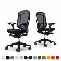 CC83MR | コンテッサ セコンダ ハイバック 座クッション アジャストアーム ブラックフレーム ブラックボディ オカムラ｜¥197,400の動画