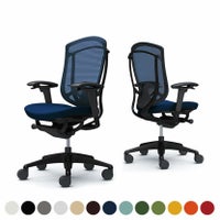 CC83MS | コンテッサ セコンダ ハイバック 座クッション アジャストアーム ブラックフレーム ブラックボディ ランバーサポート付き オカムラ｜¥210,200の動画