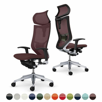 CP81BR | バロン エクストラハイバック 可動ヘッドレスト 座クッション 