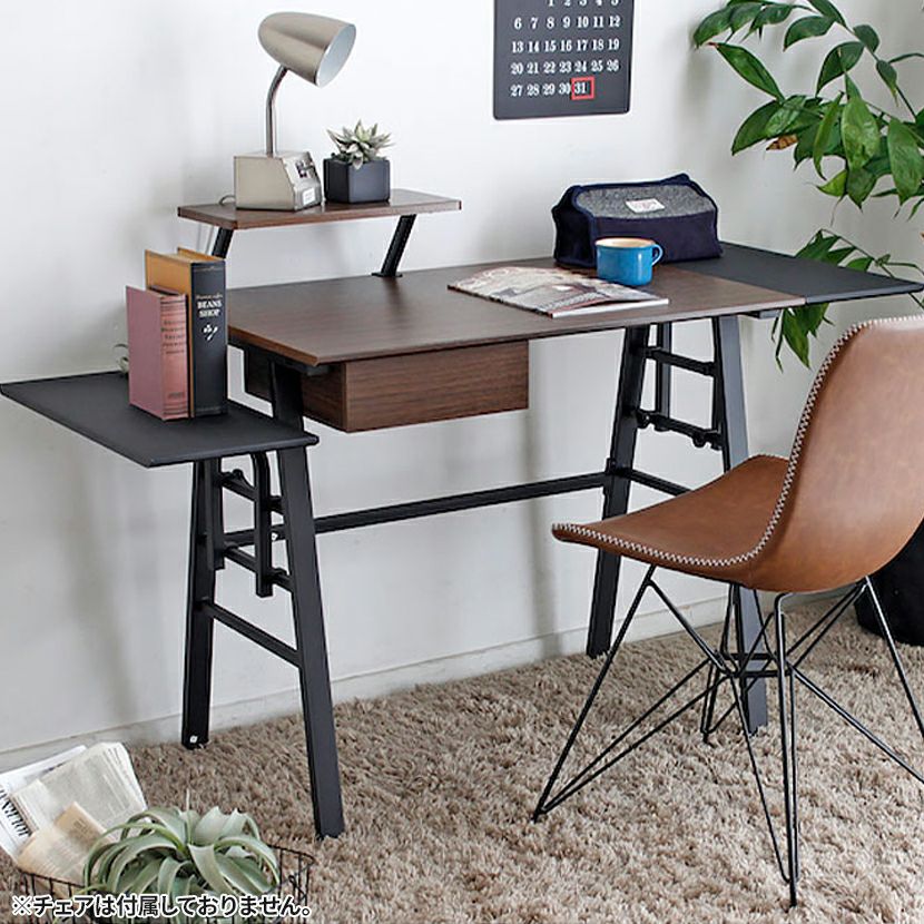 幅91.5cm E-WIN 折りたたみスタンディングデスク E-WIN 8段階昇降