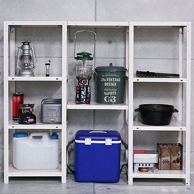 本体】スチールラック スリムラック 4段/幅600×奥行400×高さ1200mm