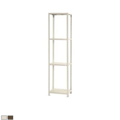 本体】スチールラック スリムラック 4段/幅800×奥行300×高さ1800mm