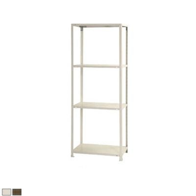 本体】スチールラック スリムラック 4段/幅700×奥行400×高さ1500mm