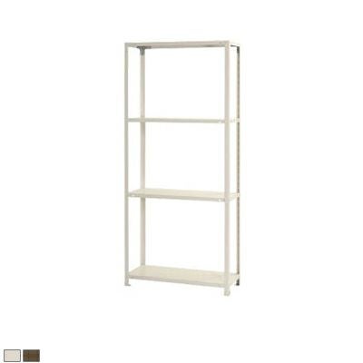 本体】スチールラック スリムラック 4段/幅800×奥行300×高さ1800mm