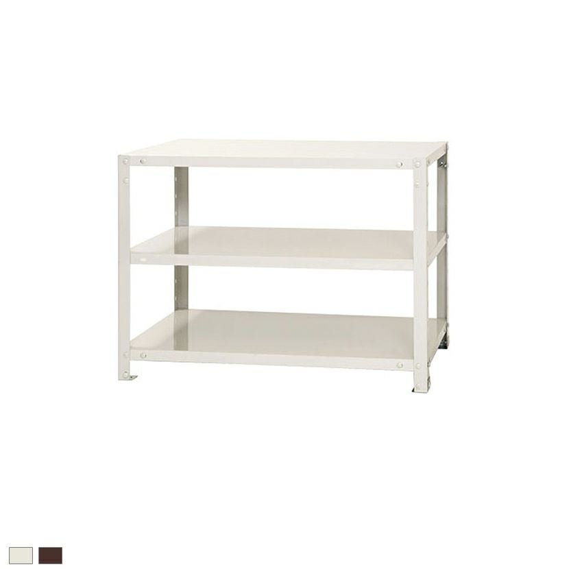 本体】スチールラック スリムラック 40kg 3段/幅800×奥行450×高さ600mm