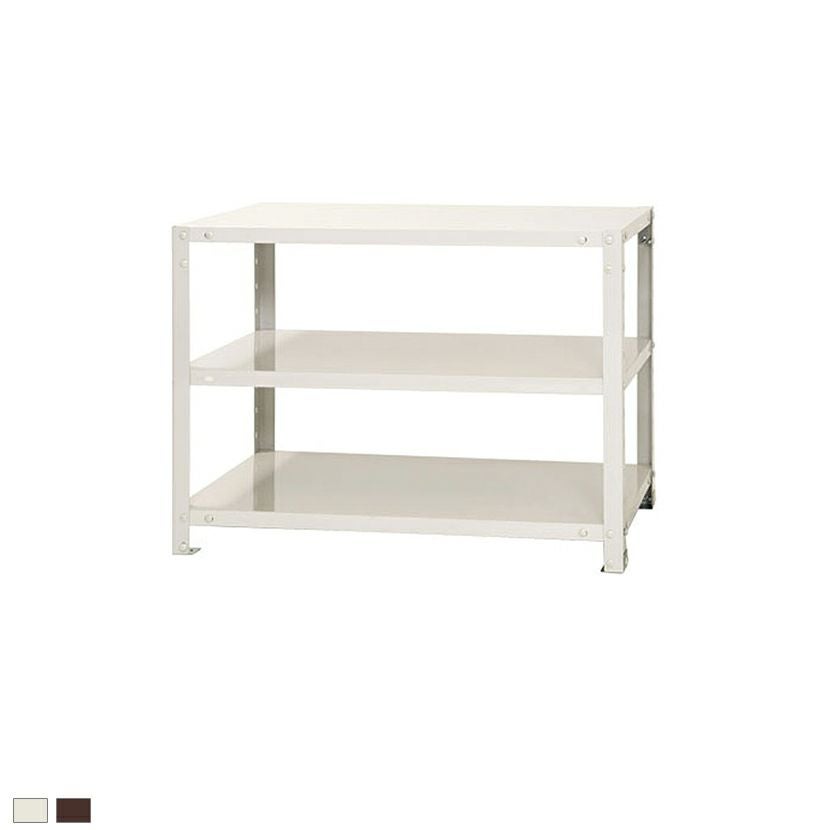 本体】スチールラック スリムラック 40kg 3段/幅800×奥行450×高さ600mm