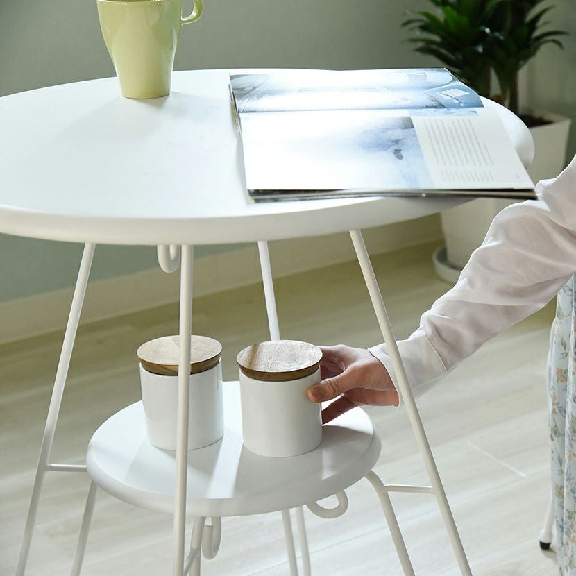 カフェテーブル 丸 テーブル 幅60cm 高さ70cm ヨーロッパ風家具 ロート