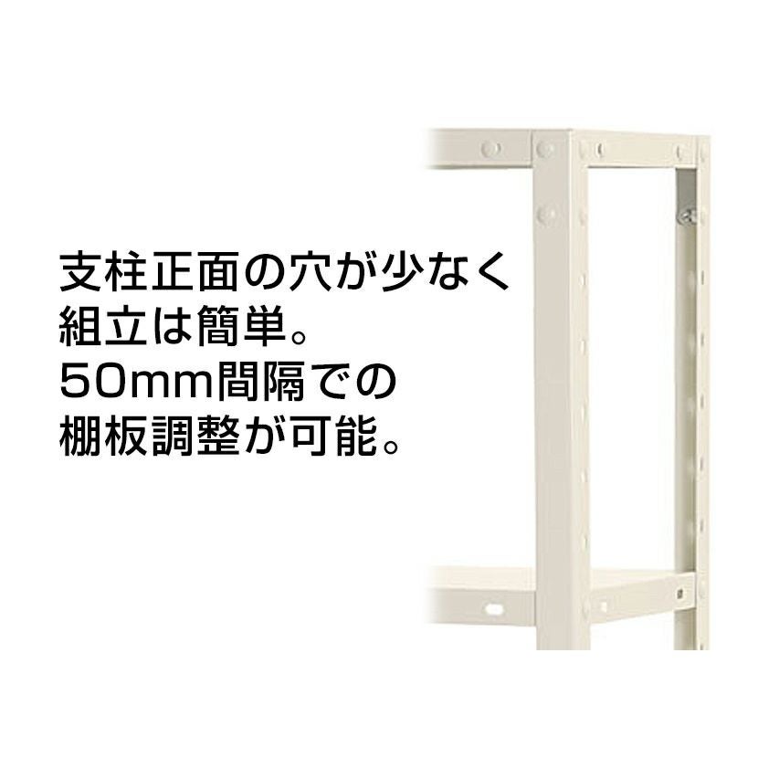 本体】スチールラック スリムラック 3段 キャスター付き /幅600×奥行