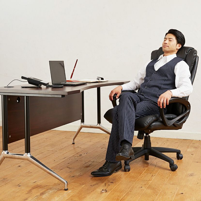 マネージャーチェア ディニフィ キャスター付き 椅子 ロッキング