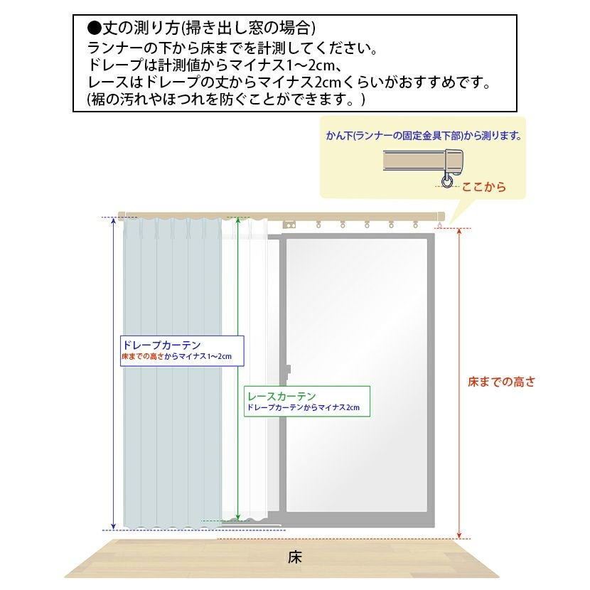 幅100cm / 幅150cm 1級遮光 防炎国産ドレープカーテン セフティ