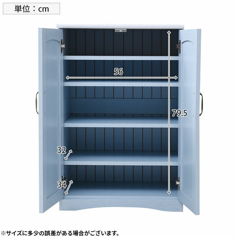 カントリー家具　木製扉付きキャビネット ♪サイズ変更可 stdキャビネット アメリカンカントリー 彫刻 麦穂彫刻