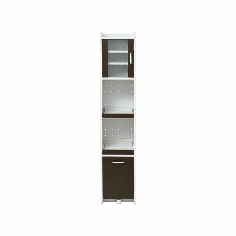 幅32.5cm すきま 隙間収納 キッチン ミニ 食器棚 キッチン家電収納
