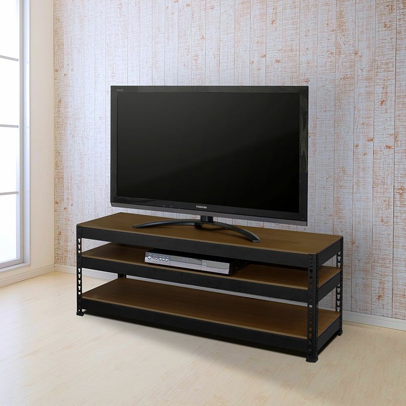 【送料込】INDUSTRIAL BRANCH テレビボード3段棚（TV23C別注 8_b1bf4b31-8937-4457-ad65-