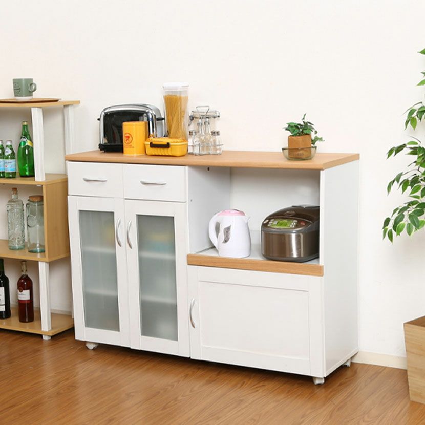 キッチンラック スリムラック キャスター付き ハイタイプ 幅300×奥行