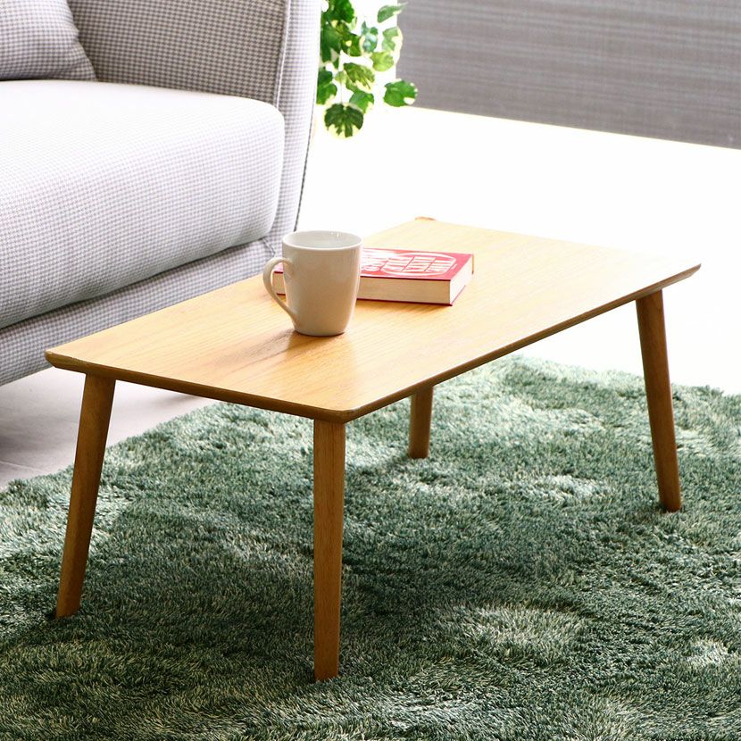 幅120cm Natural Signature ブランコ センターテーブル 天然木 ロー