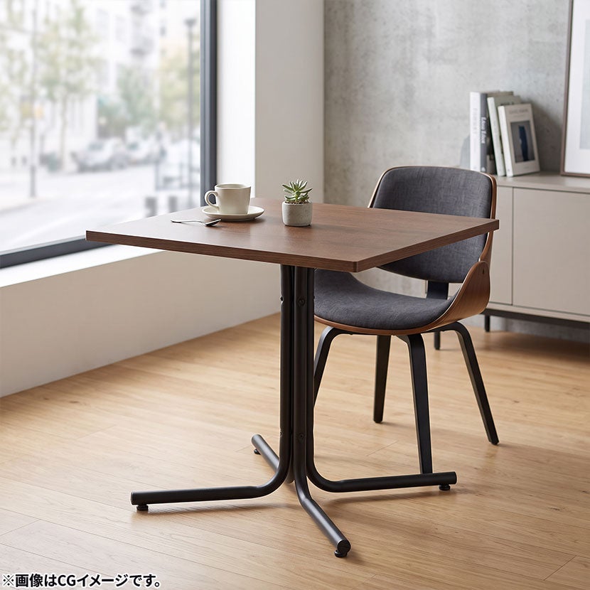 幅75cm ダリオ カフェテーブル 2人用ダイニングテーブル カフェ風 北欧