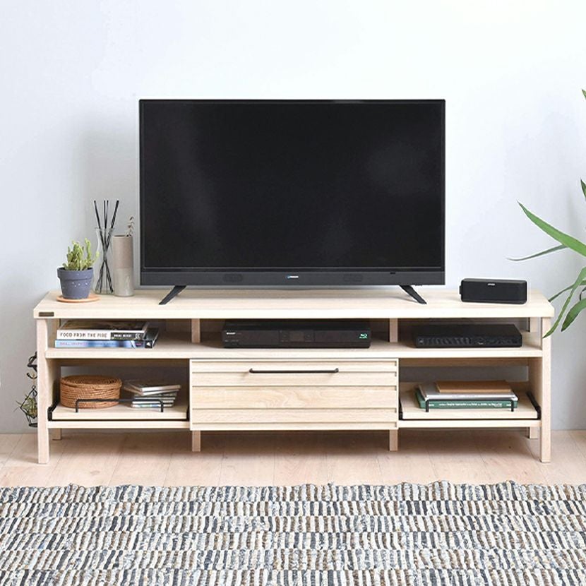 未開封品 ＴＶ台 ルーク １５０幅 ＬＢＲ カラー	ライトブラウン 幅1500ｍｍ × 奥行425ｍｍ × 高さ280ｍｍ 幅150cm TV台 ルーク ライトブラウン テレビボード | 暮らしのデザイン