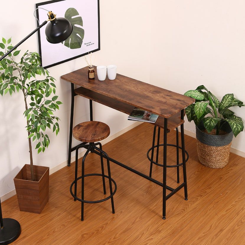 幅100cm ハイテーブル カフェ ブルックリン ナチュラル ヴィンテージ