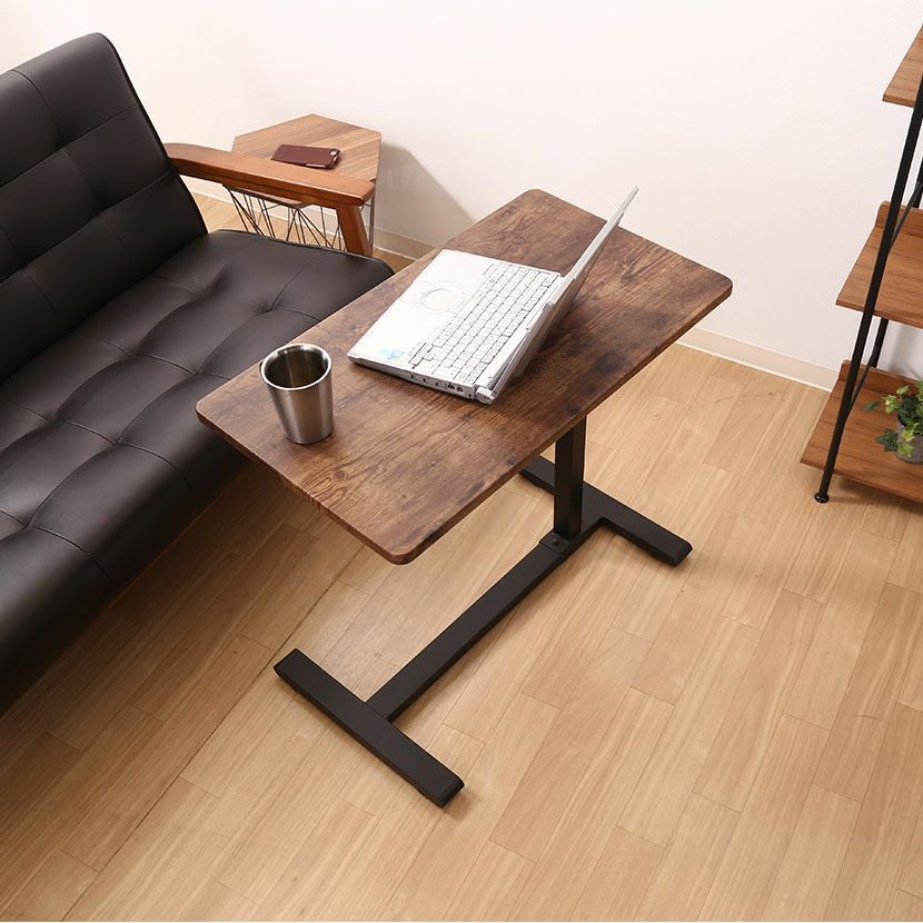 幅70cm ガス昇降テーブル(隠しキャスター付き) ナビア 昇降テーブル