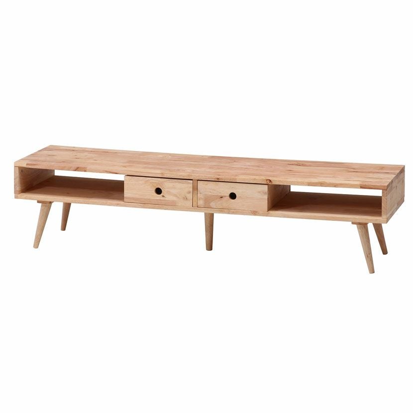幅150cm Natural Signature テレビボード 天然木 引き出し付き 収納