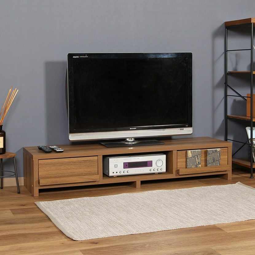幅150cm Natural Signature テレビボード 天然木 引き出し付き 収納