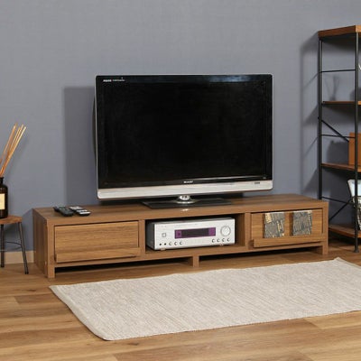 幅150cm Natural Signature テレビボード 天然木 引き出し付き 収納 