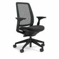 436AIRBA ｜ シリーズツー Series2 ブラックフレーム Black frame 4Dアーム 背エアバック/ブラック 座クロス張り Steelcase(スチールケース)｜¥71,719の動画