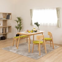 4人用 Natural Signature ティムバ ダイニングセット 4点 テーブル＋チェア2脚＋ベンチ 天然木｜¥46,800の動画