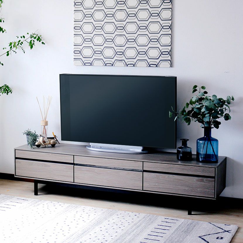 設置無料】幅160cm テレビボード 石目 大理石調 セラミック調 メラミン
