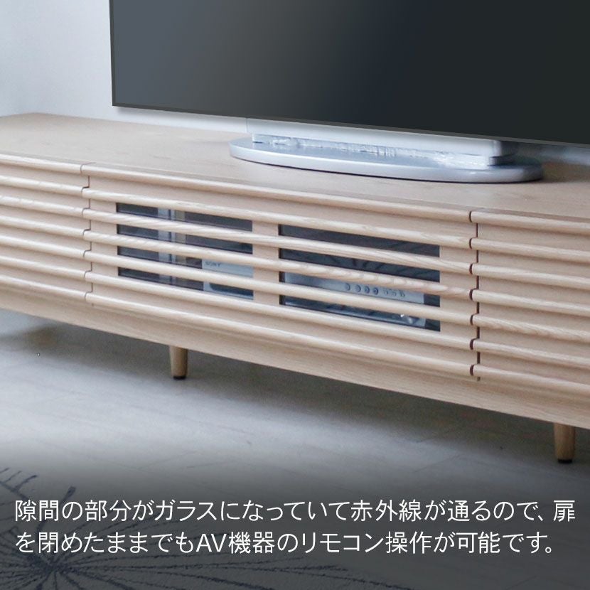 設置無料】幅176.5cm 木製 テレビボード ～70型対応 格子デザイン