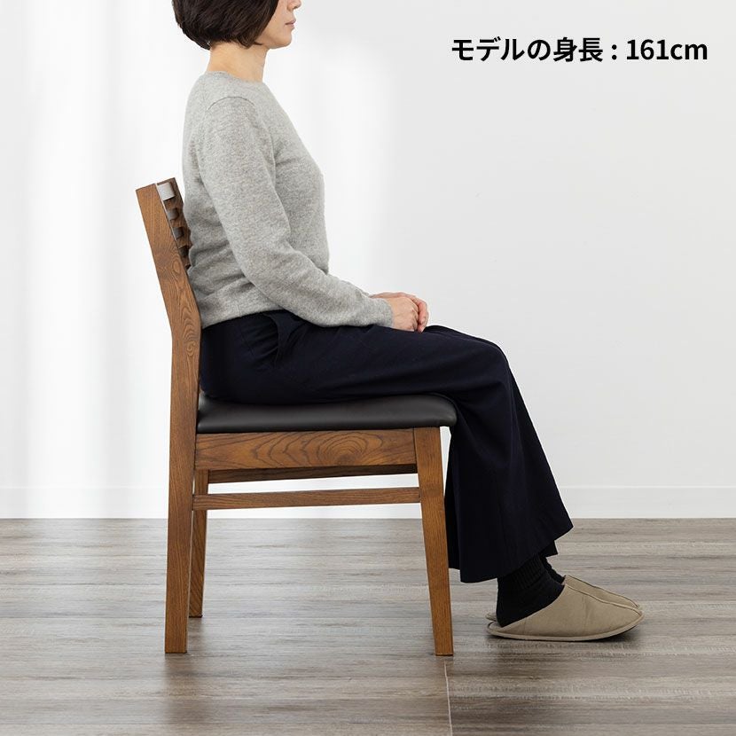 デスクチェアセット 2点 トムテ 木製 天然木 引き出し付き コンパクト