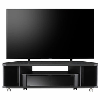 幅140cm ヌック テレビボード 薄型 コーナー キャスター付き 収納 