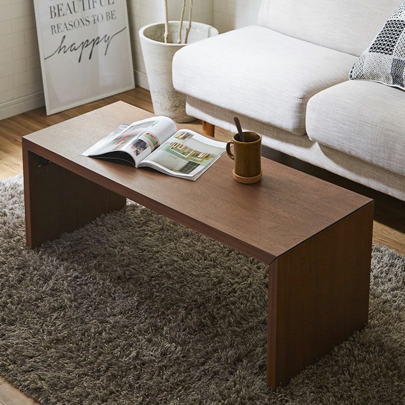 幅125cm リビングテーブル 木製 天然木 パイン材 古材 センター