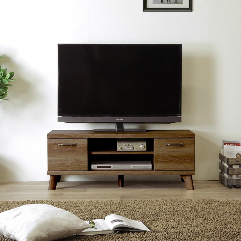 幅105cm テレビボード 木目調 ローボード テレビ台 北欧 ルンバブル