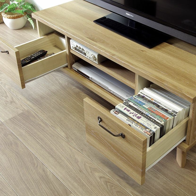 幅105cm テレビボード 木目調 ローボード テレビ台 北欧 ルンバブル