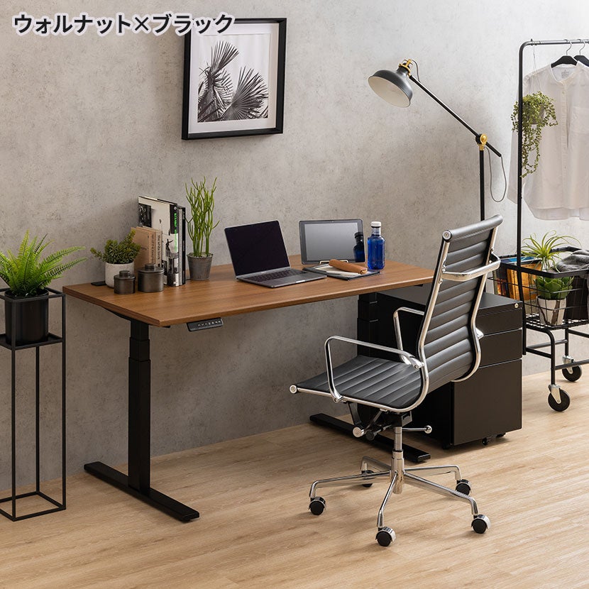 電動デスク 昇降 幅120cm 低め可能 パブロ 幅120cm 電動昇降デスク 昇降式 パブロ2 配線穴付き メモリー機能 電動