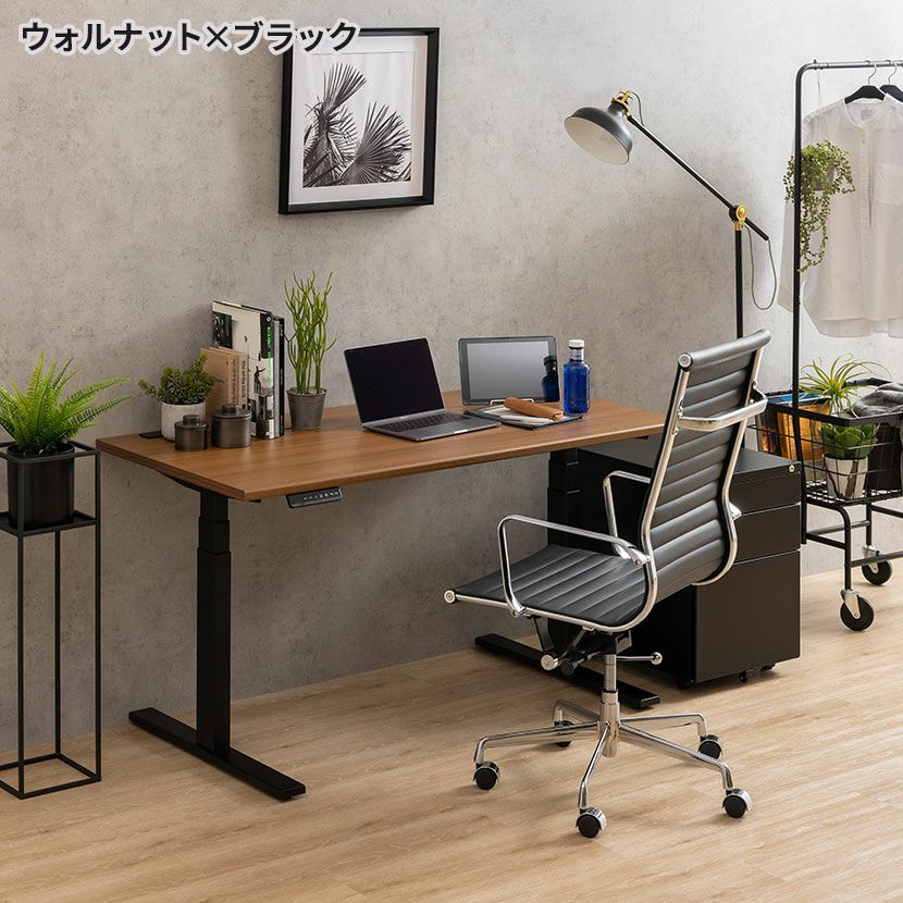 電動デスク 昇降 幅120cm 低め可能 パブロ 幅120cm 電動昇降デスク 昇降式 パブロ2 配線穴付き メモリー機能 電動