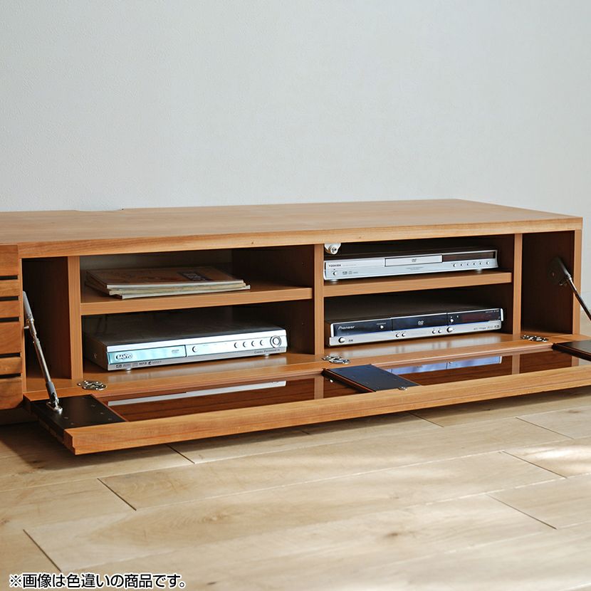 設置無料】幅180.2cm MORITA TVボード 前板ウォールナット 無垢材
