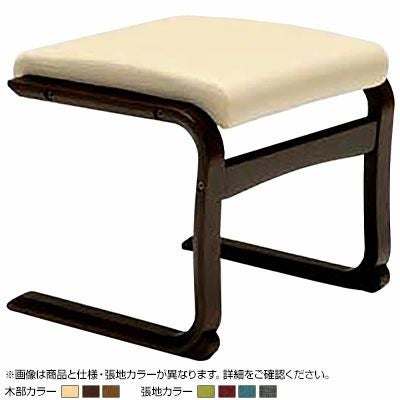 冨士ファニチアcomodoオットマン 冨士ファニチア 幅50cm オットマン Comodo 布張り 天然木 オーク材 木