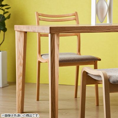 冨士ファニチア Calm ダイニングチェア 座面布張り 軽量 食卓椅子