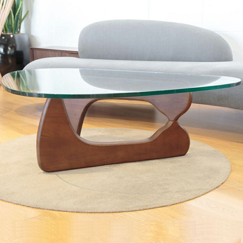 幅126 ノグチテーブル イサム・ノグチ リプロダクト 19mm 強化ガラス