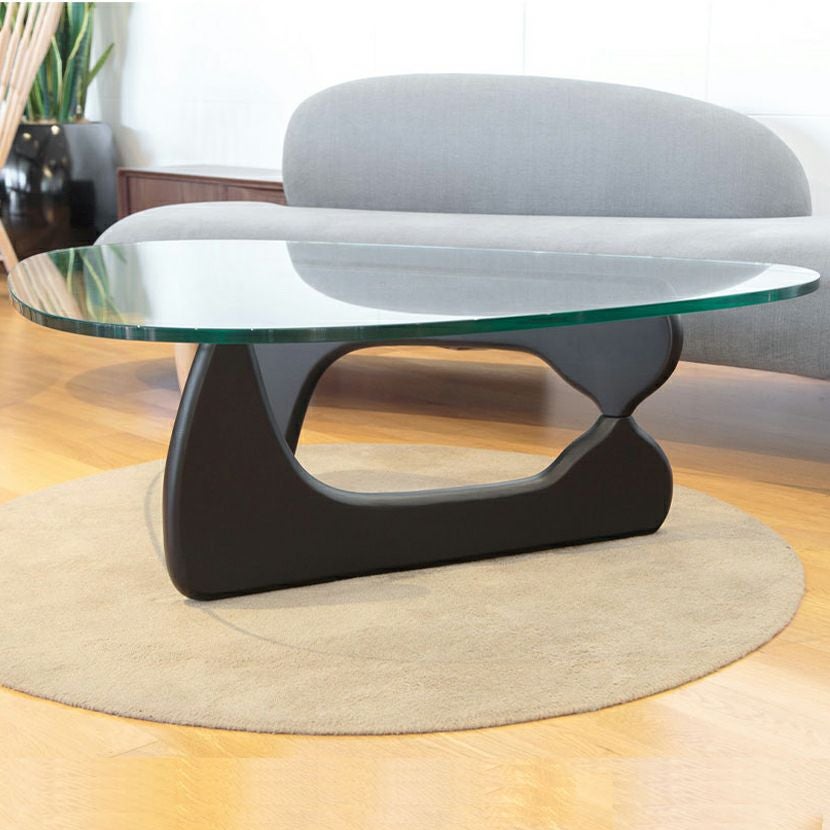 幅126 ノグチテーブル イサム・ノグチ リプロダクト 19mm 強化ガラス