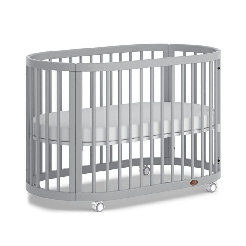 Boori ブーリ オアシス 4歳までベビーベッド ベビーベッド 楕円形 木製