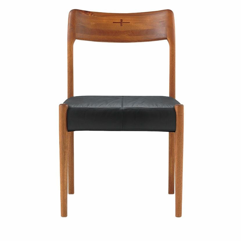 2脚セット】ダイニングチェア EDDA 肘なし 座面ファブリック 布張り