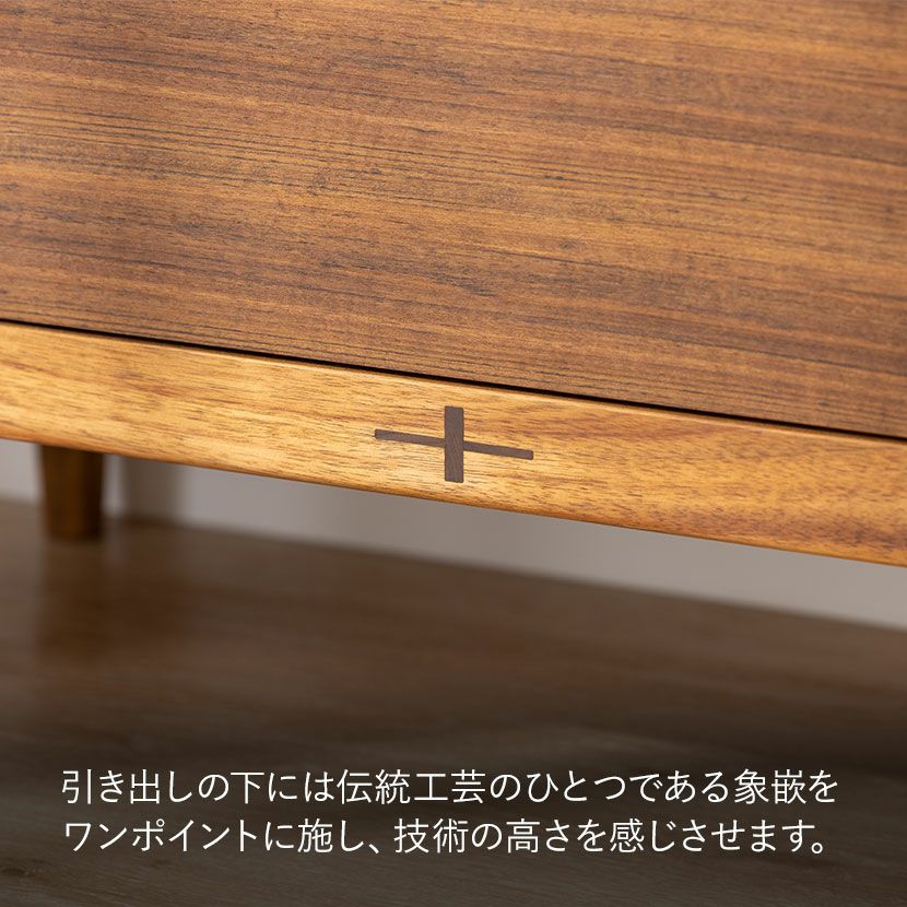 ★送料無料★サイズ変更可能★ナチュラル木製6段引き出し/無垢材☆収納オーダー可能 チェスト 木製 幅60cm 6段 タンス 引き出し キャスター付き 北欧風収納