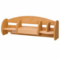 【堀田木工所】幅96cm 木製 ロータイプ 上棚 ダック 日本製 シェルフ 学習机 勉強机 天然木 無垢材 アルダー材 自然塗装 国産 子供部屋 おしゃれ 完成品｜¥22,000の動画