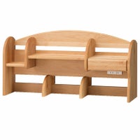 【堀田木工所】幅96cm 木製 ミドルタイプ 上棚 ダック 日本製 シェルフ 学習机 勉強机 天然木 無垢材 アルダー材 自然塗装 国産 子供部屋 おしゃれ 完成品｜¥28,000の動画