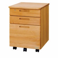 【堀田木工所】幅42.1cm 木製 デスクワゴン 3段 日本製 ダック 天然木 無垢材 アルダー材 キャスター付き 自然塗装 引出し付き 袖机 サイドワゴン デスクチェスト｜¥28,000の動画